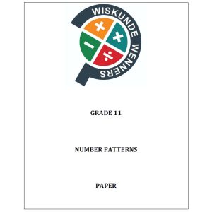 Grade 11 Number patterns paper and memo